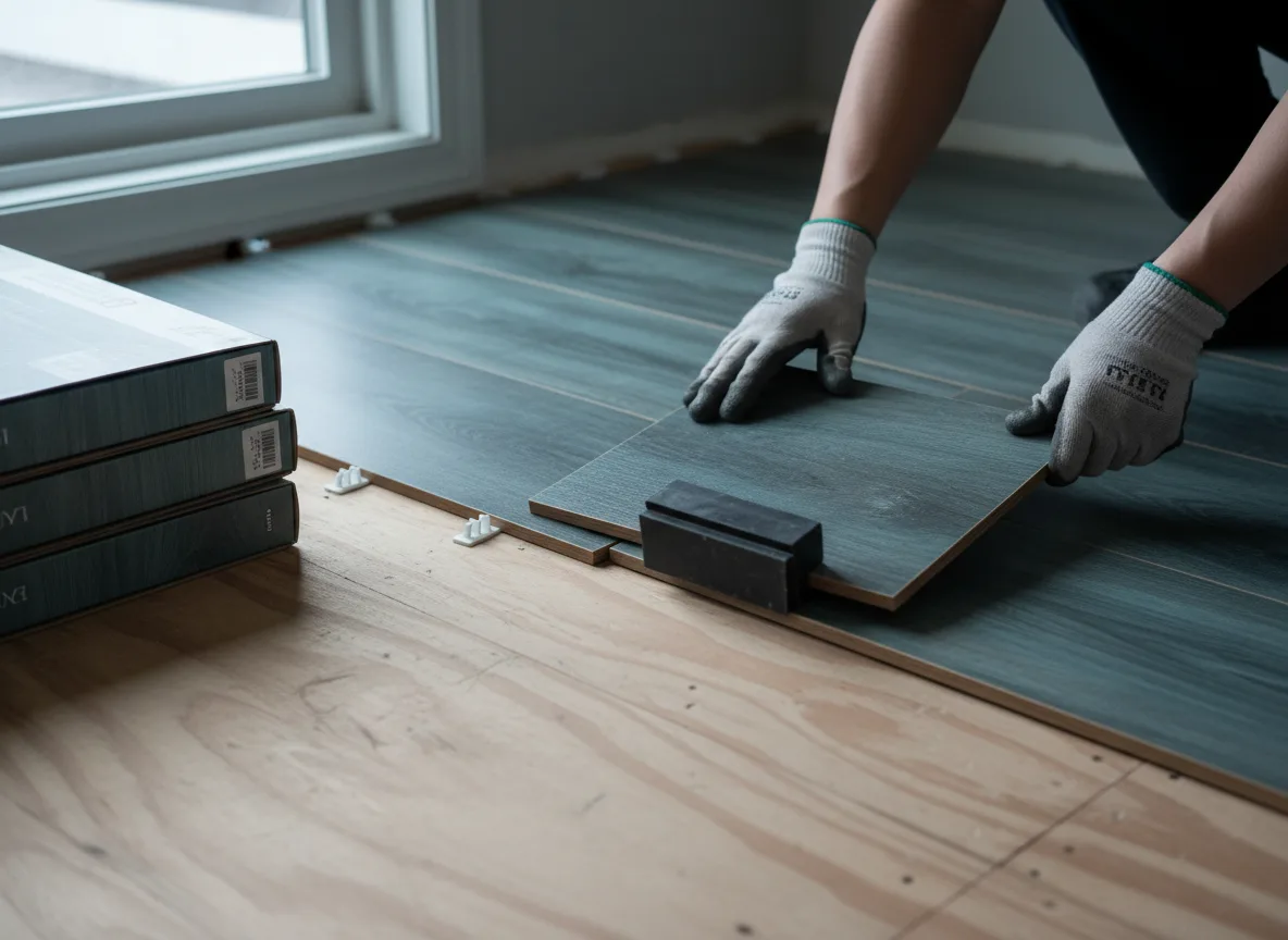 Luxury Vinyl Plank Installation company in Leedey, OK